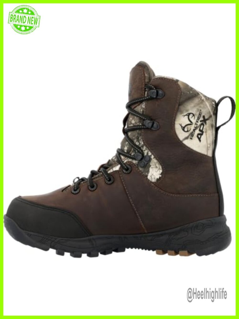 Waterproof Insulated Hiking Boot Full Grain Leather 800G